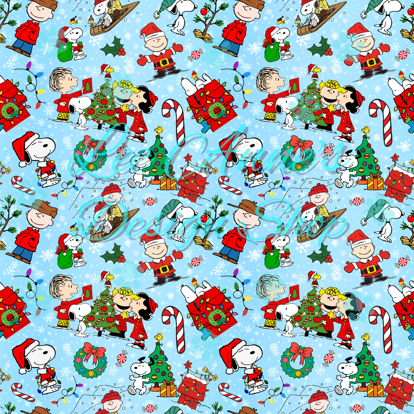 Peanut Christmas Seamless