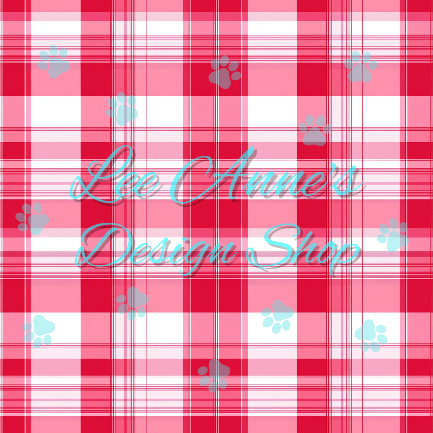 Valentine Plaid Seamless