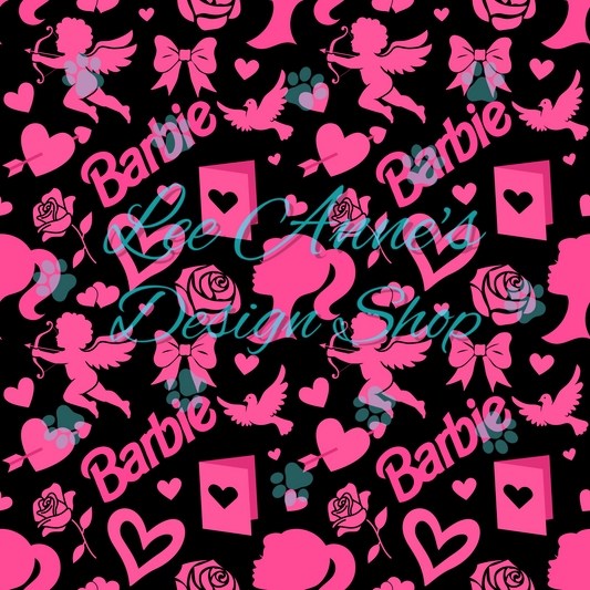 Valentine Doll Seamless