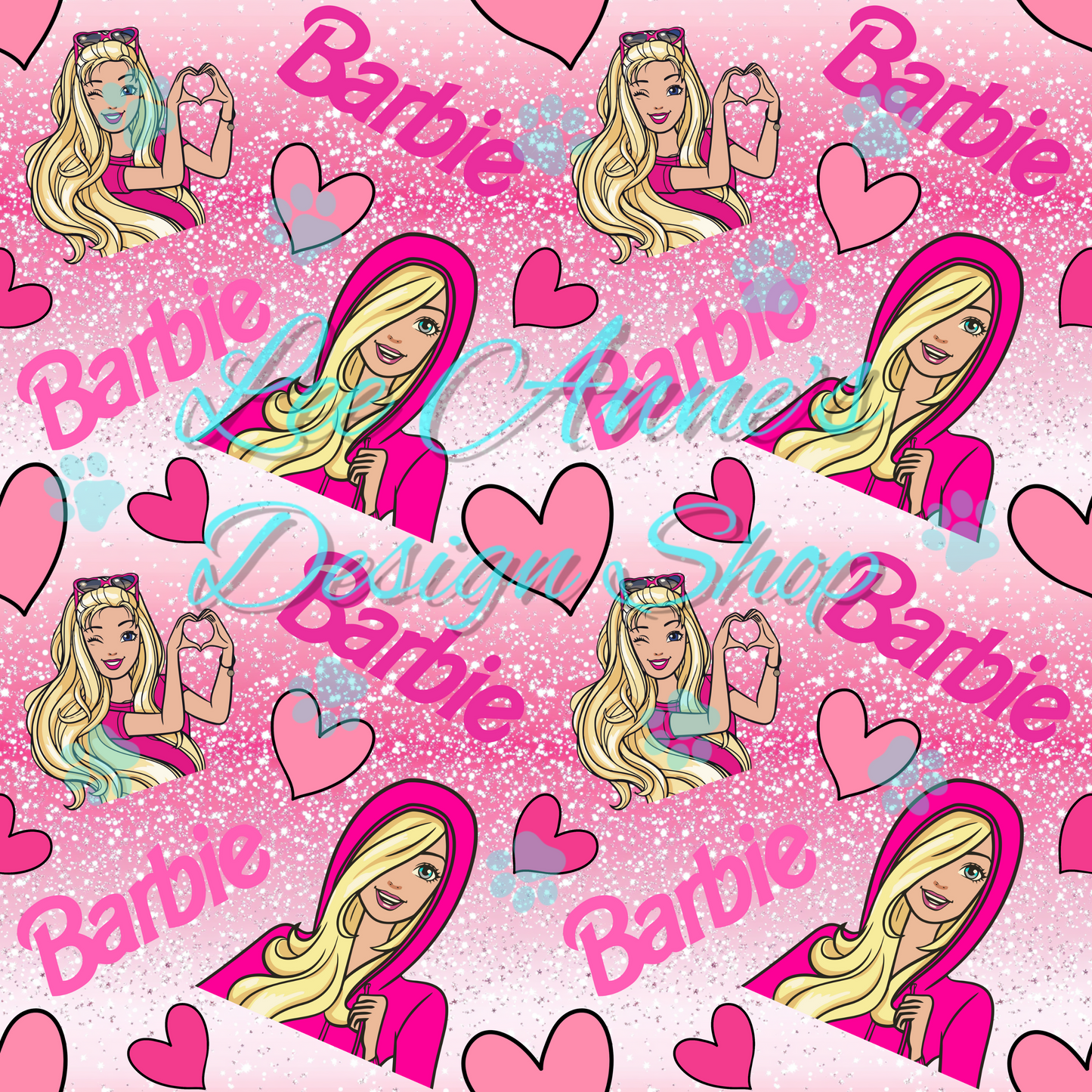 Valentine Doll Seamless