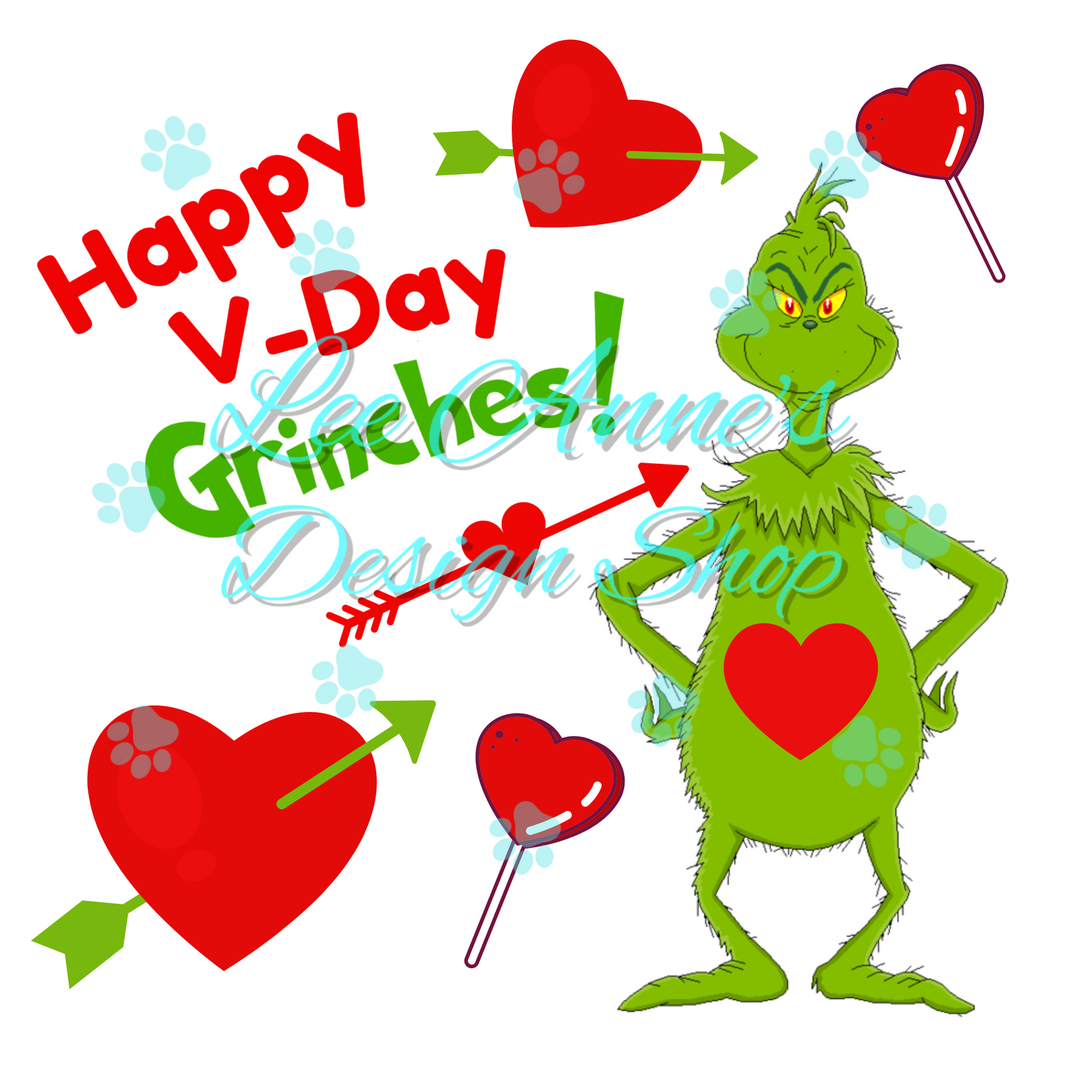Valentine Green Guy Sublimation