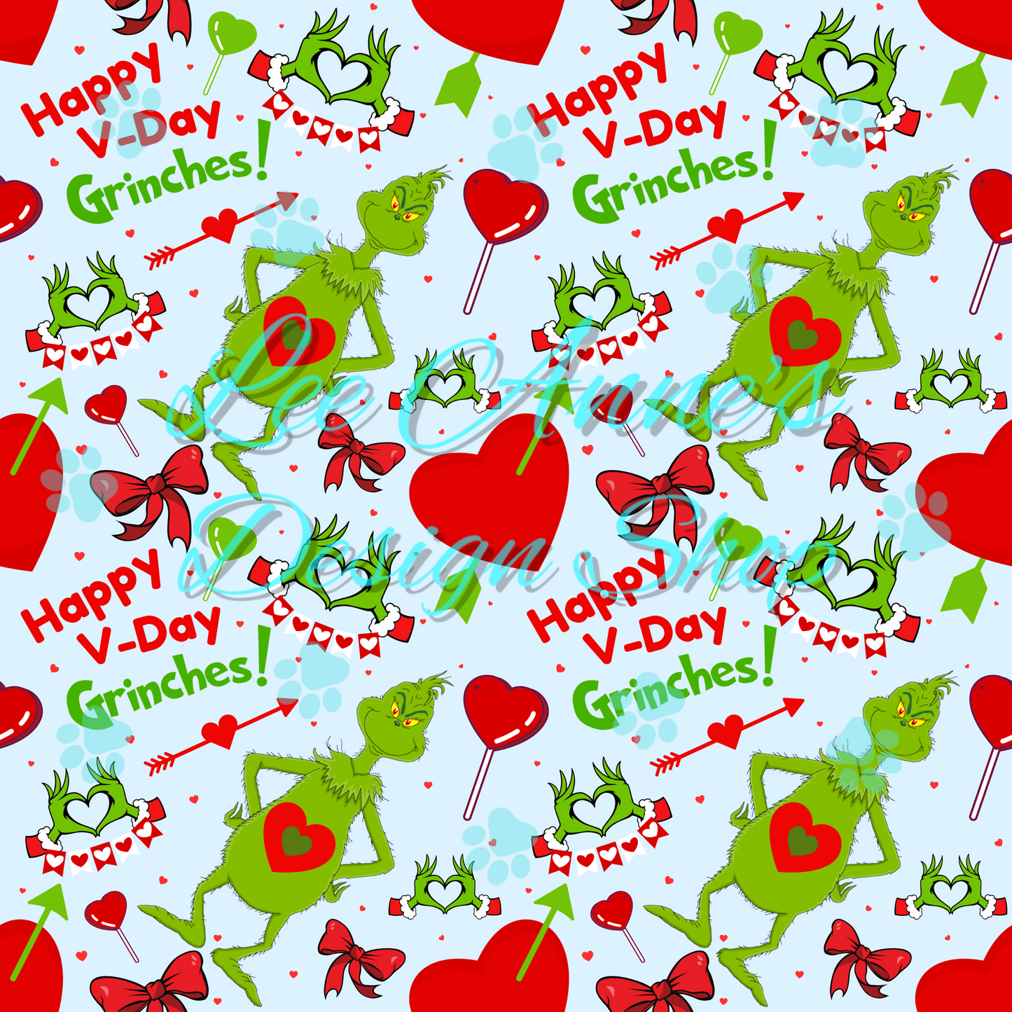 Valentine Green Guy Seamless