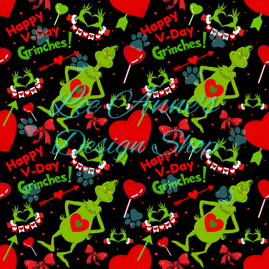 Valentine Green Guy Seamless