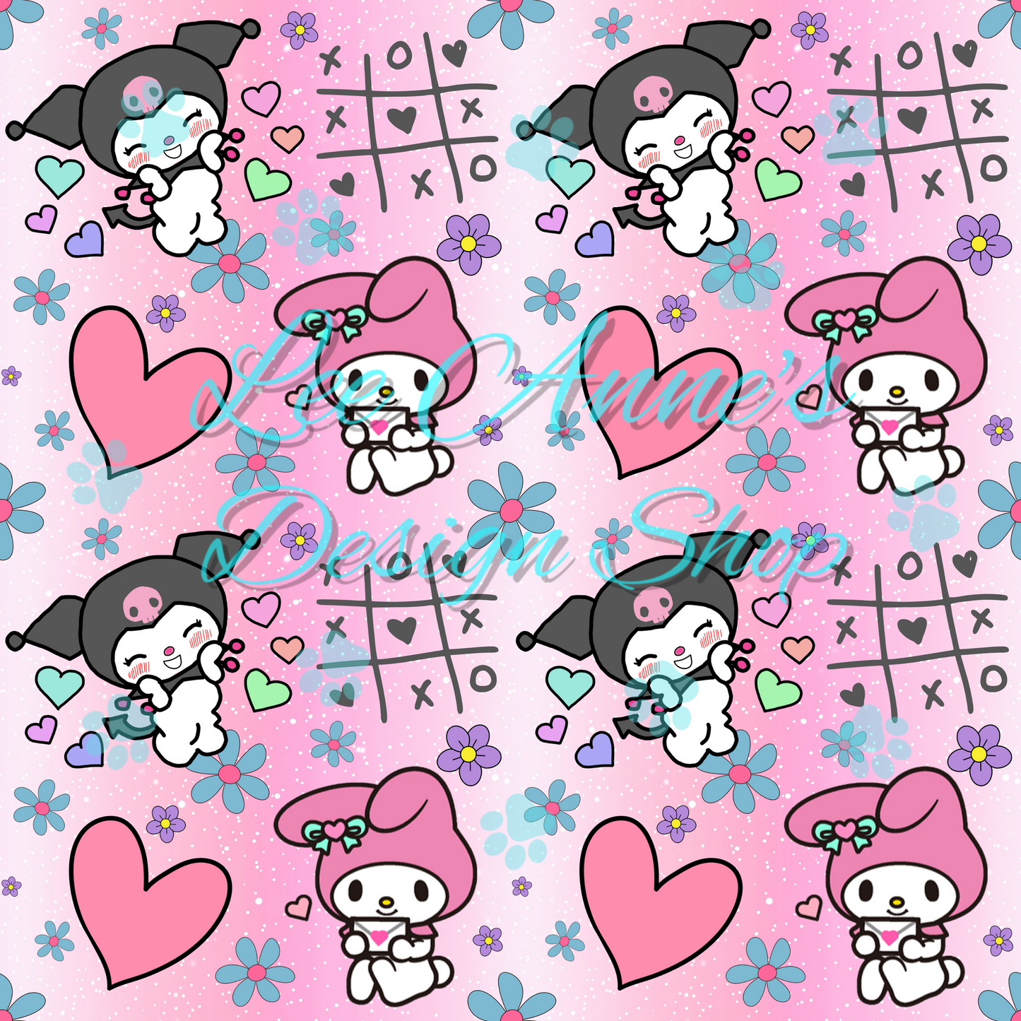 Kitty Friends Seamless