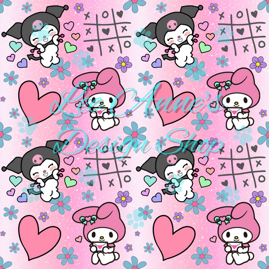 Kitty Friends Seamless