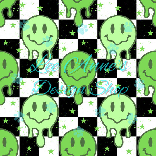 Smiley St Patty Seamless