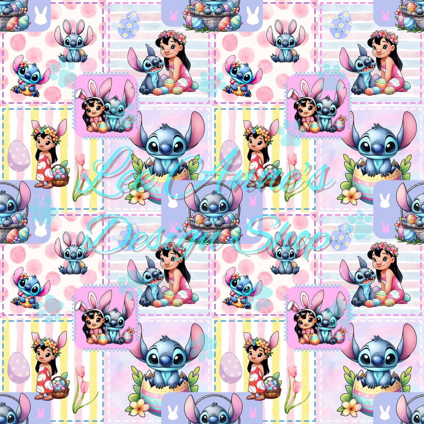 Easter Stitch Seamless