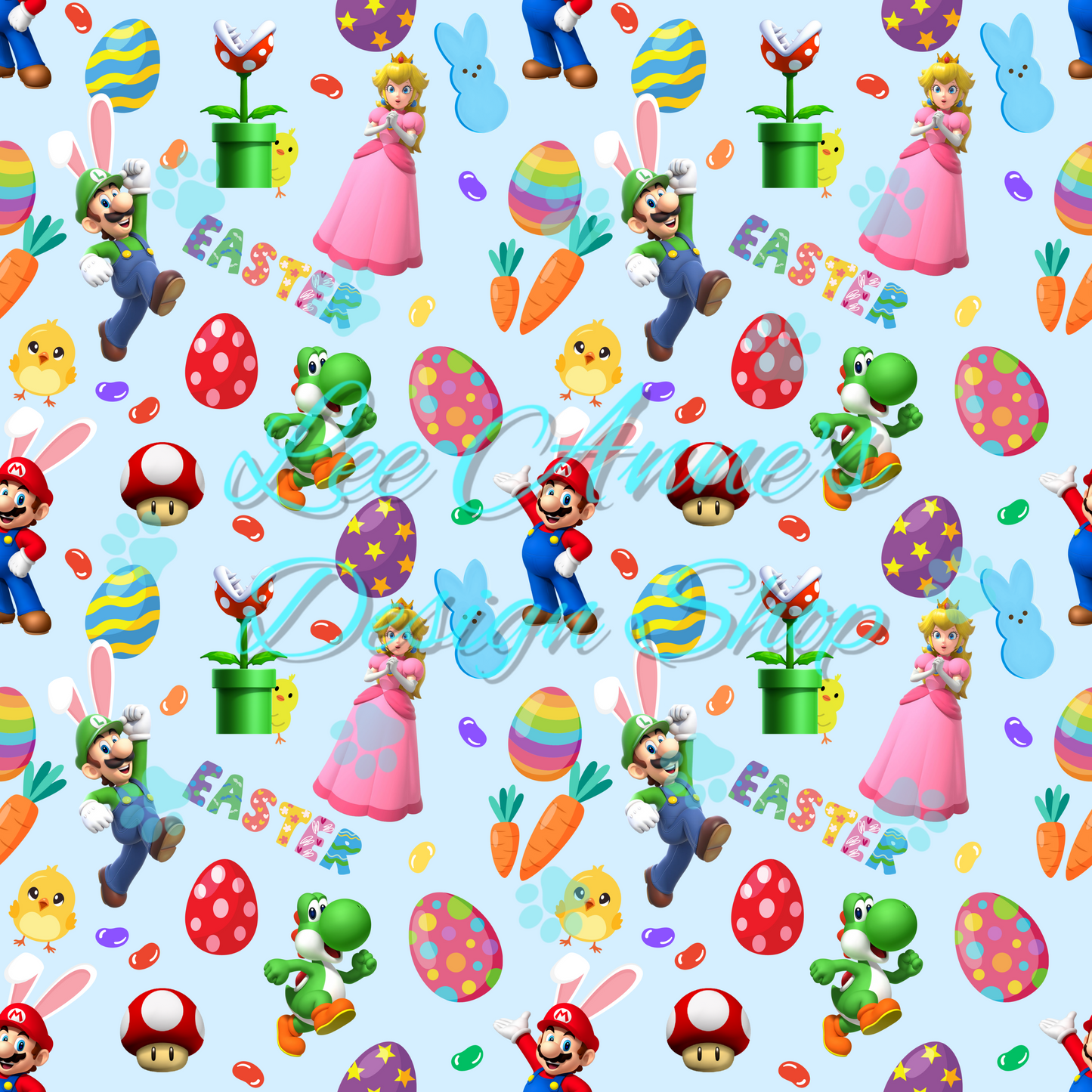 Easter Plumber Seamless