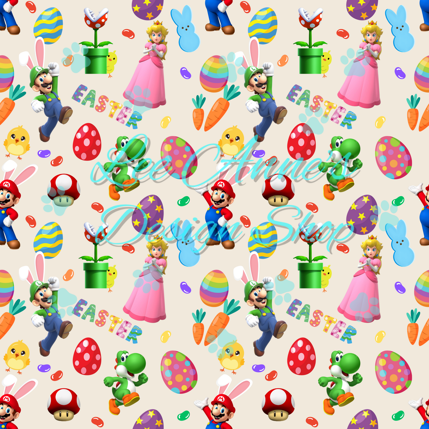 Easter Plumber Seamless
