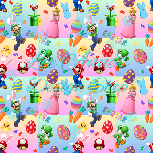 Easter Plumber Seamless