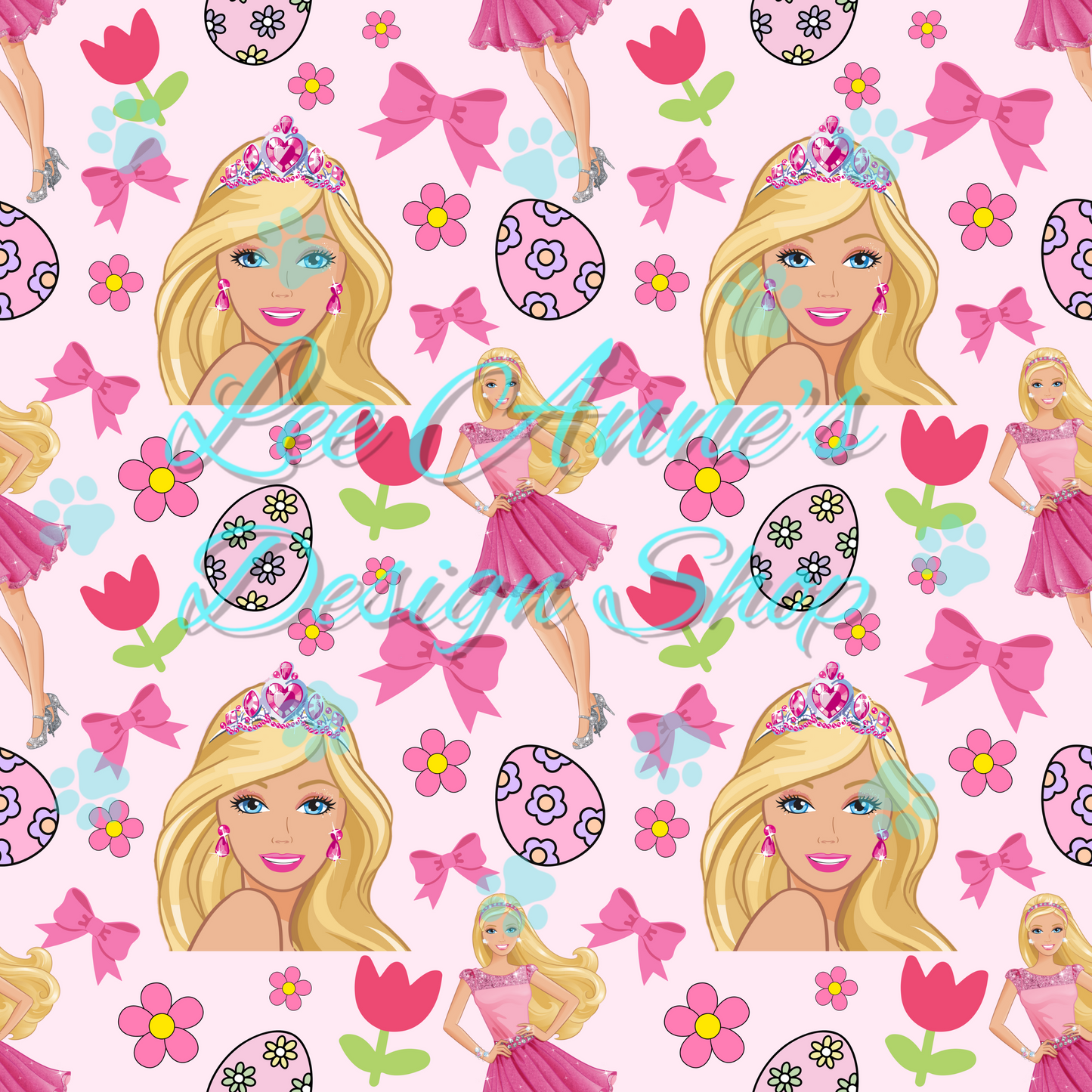 Easter Doll Seamless