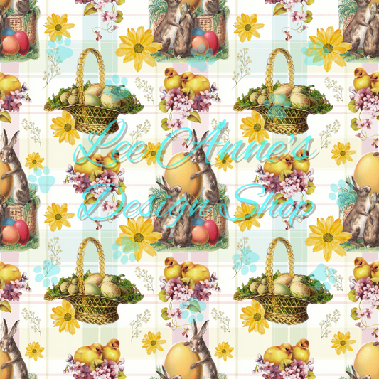 Vintage Easter Seamless