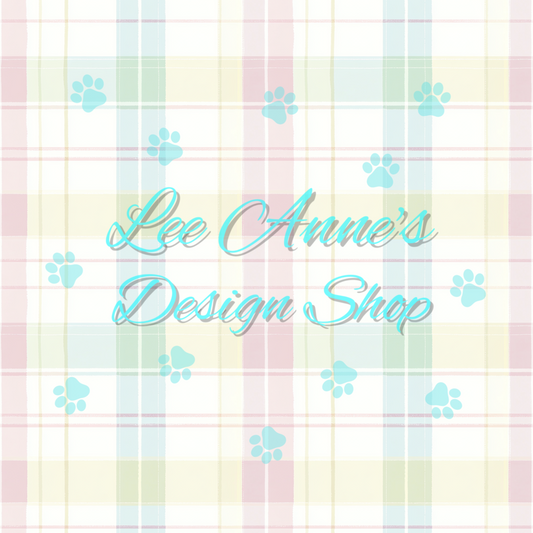 Easter Plaid Seamless