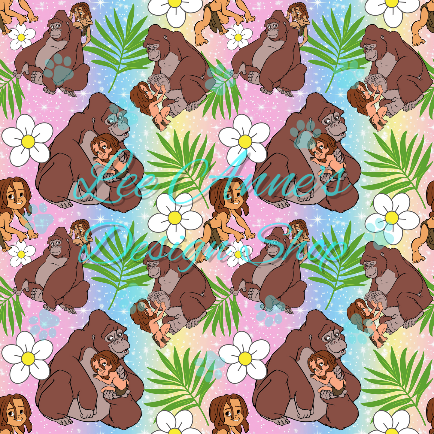 Jungle boy Seamless