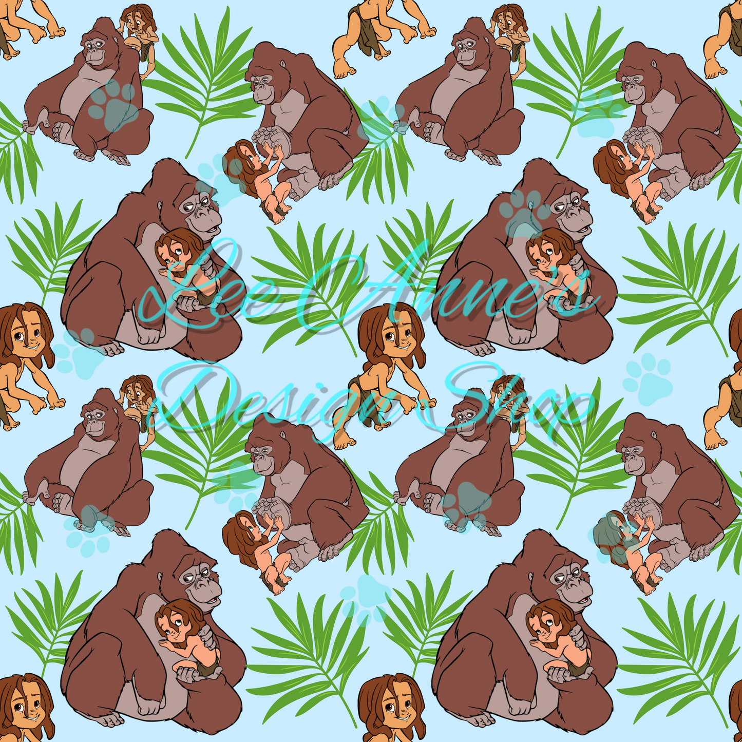 Jungle boy Seamless