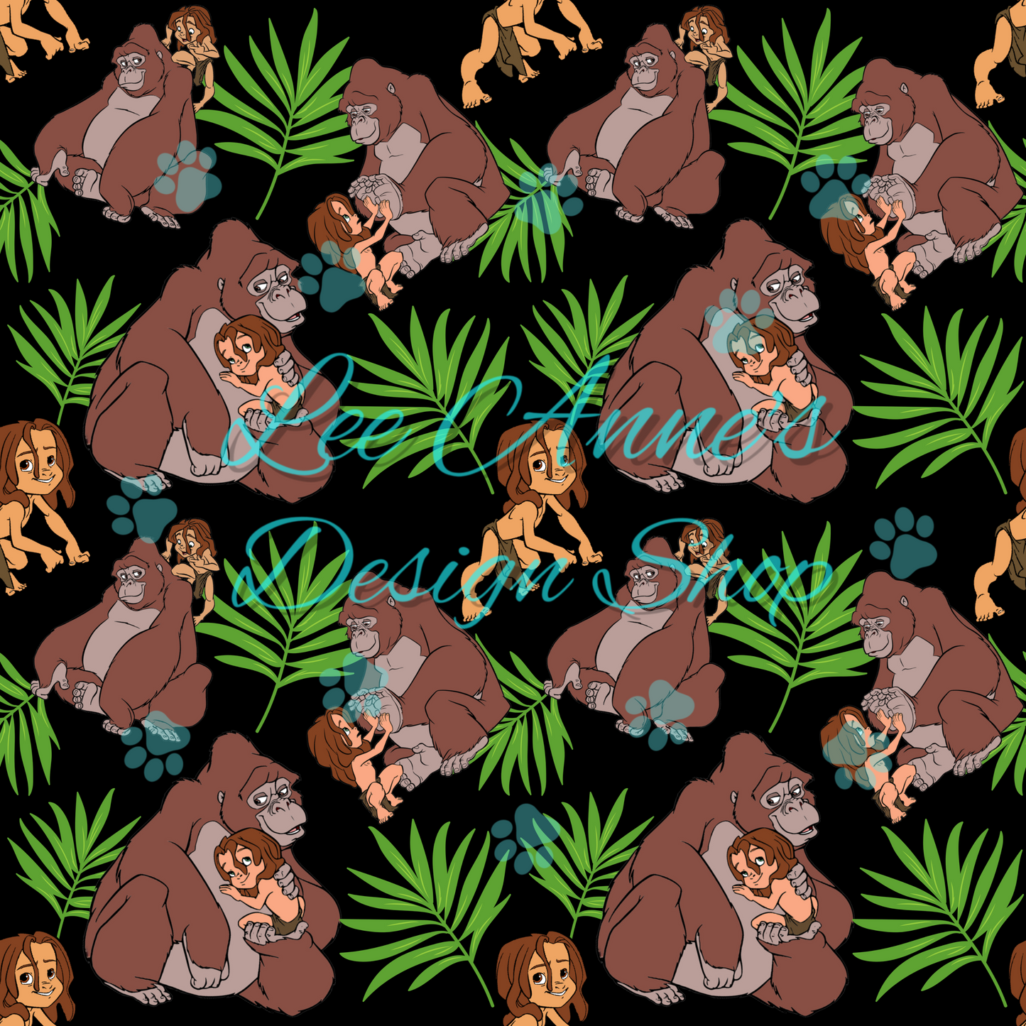 Jungle boy Seamless