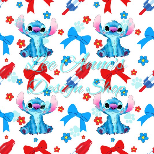 Fourth of July Stitch Seamless
