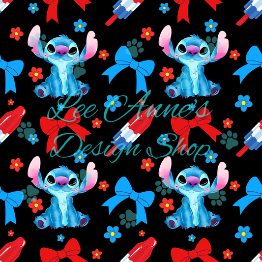 Fourth of July Stitch Seamless