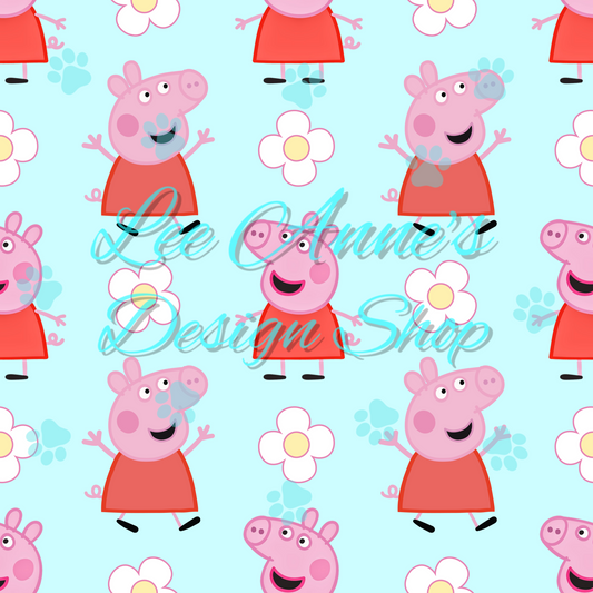 Pig cartoon Seamless