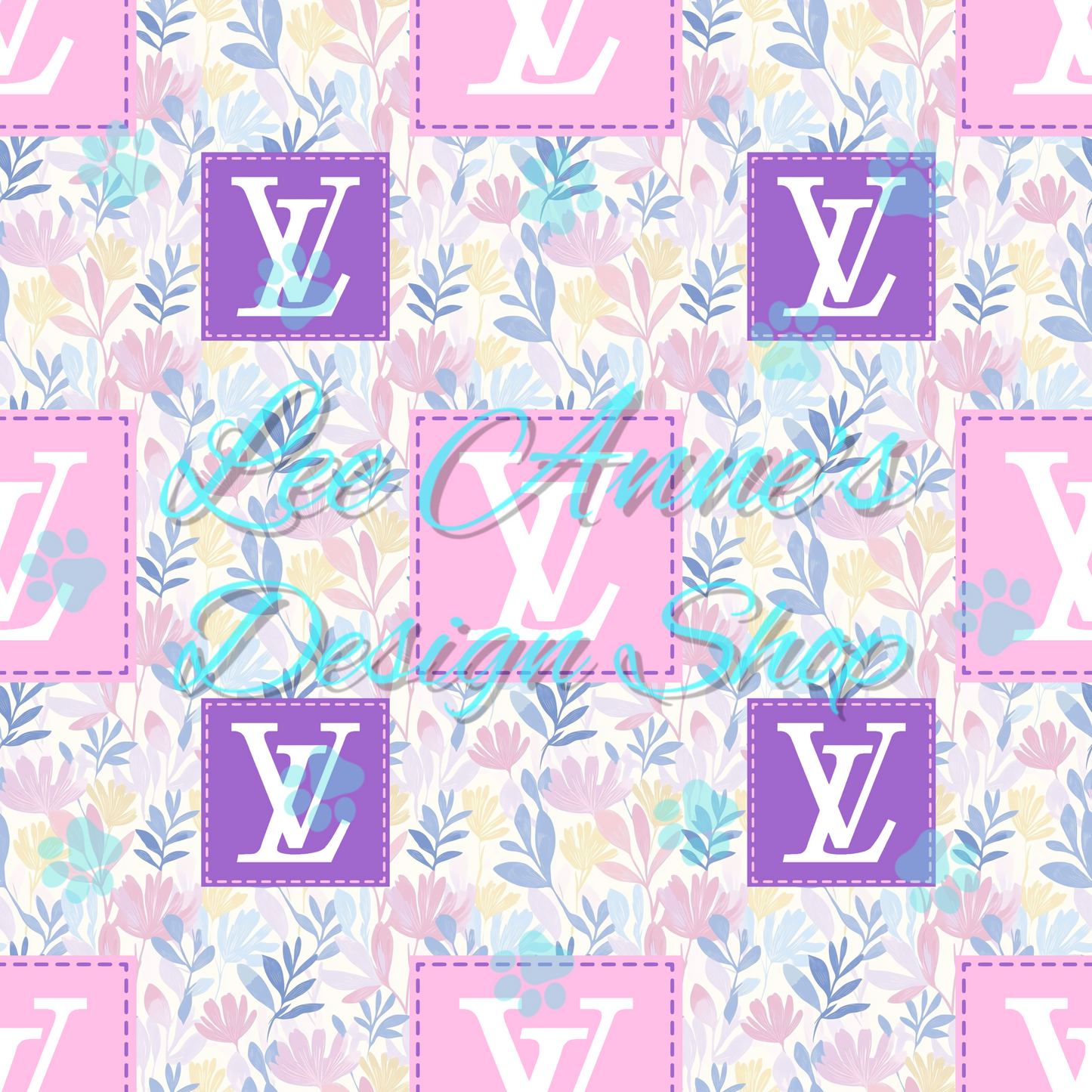 Floral Boujee Seamless 2 Files