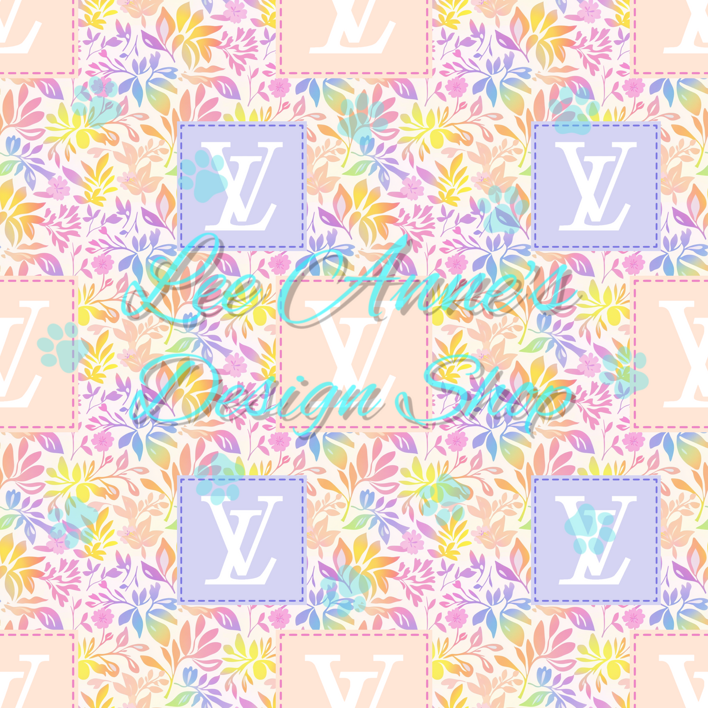 Floral Boujee Seamless 2 files