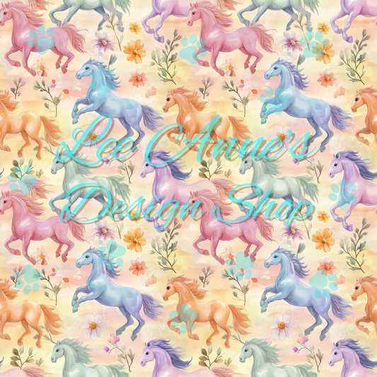 Horse Seamless