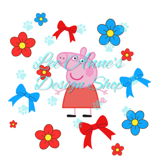 Pig Fourth July Sublimation