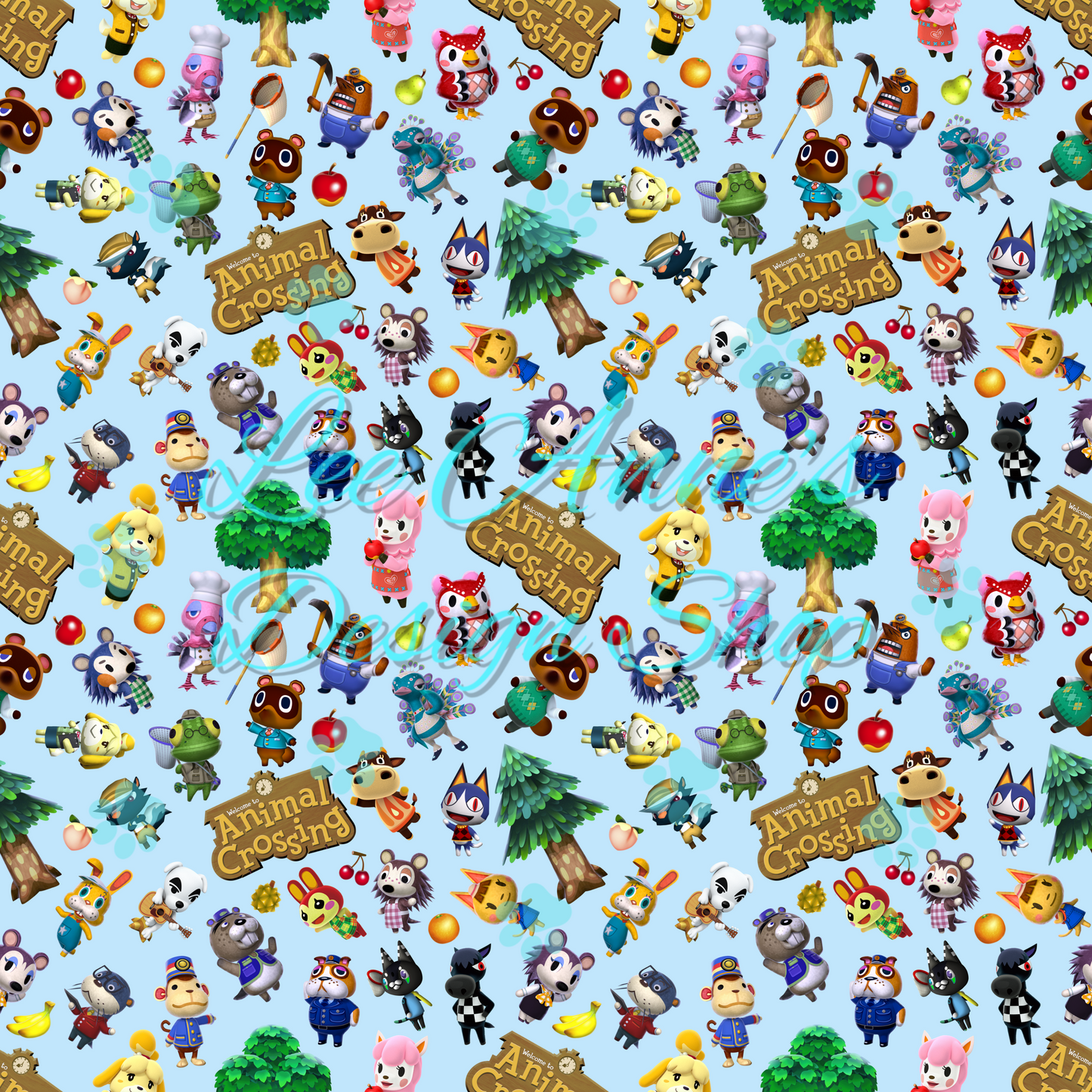 Gamer Animal Seamless