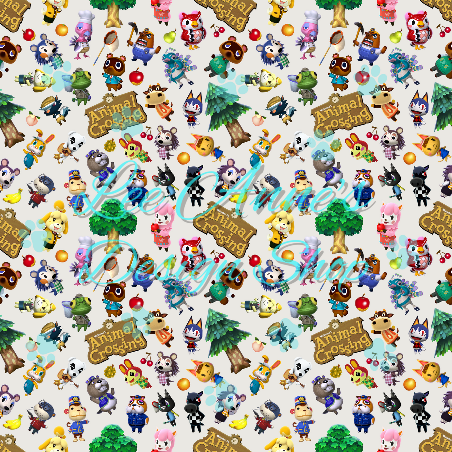 Gamer Animal Seamless