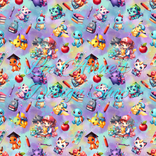Poke School Seamless