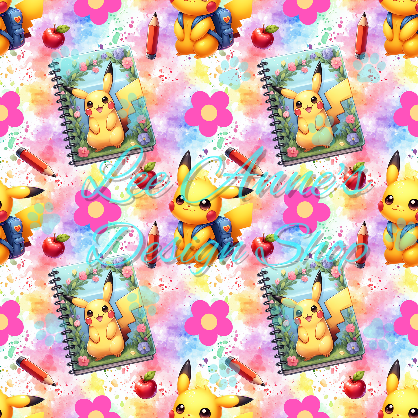 Poke School Seamless