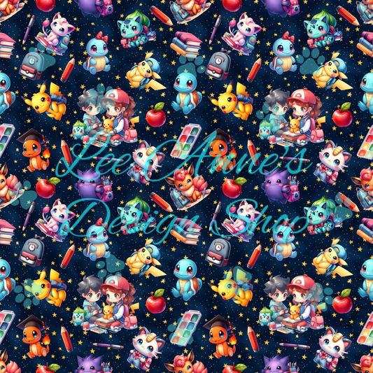 Poke School Seamless