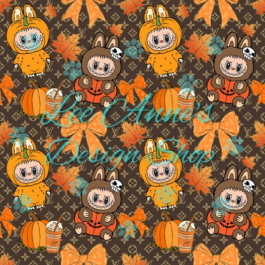 Fall Monster Seamless