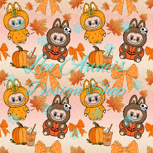 Fall Monster Seamless