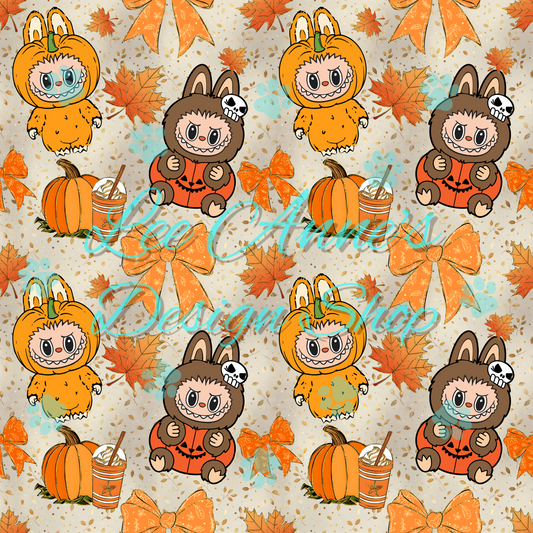 Fall Monster Seamless