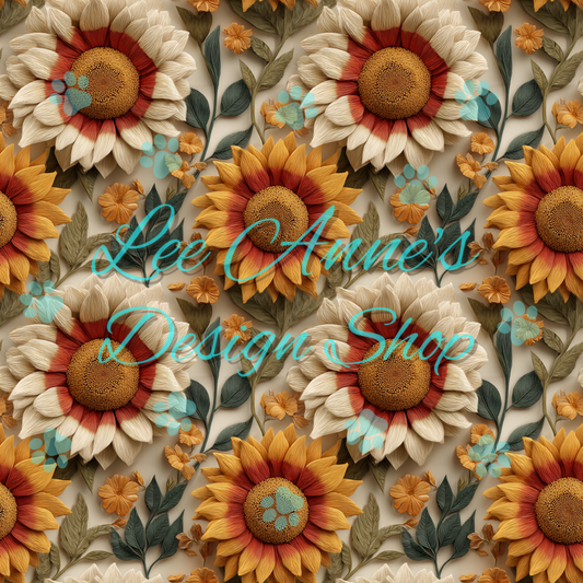 Fall Floral Seamless