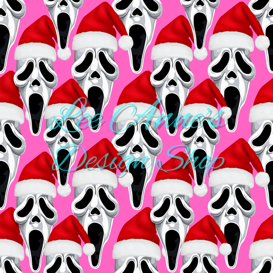 Ghost Face Seamless