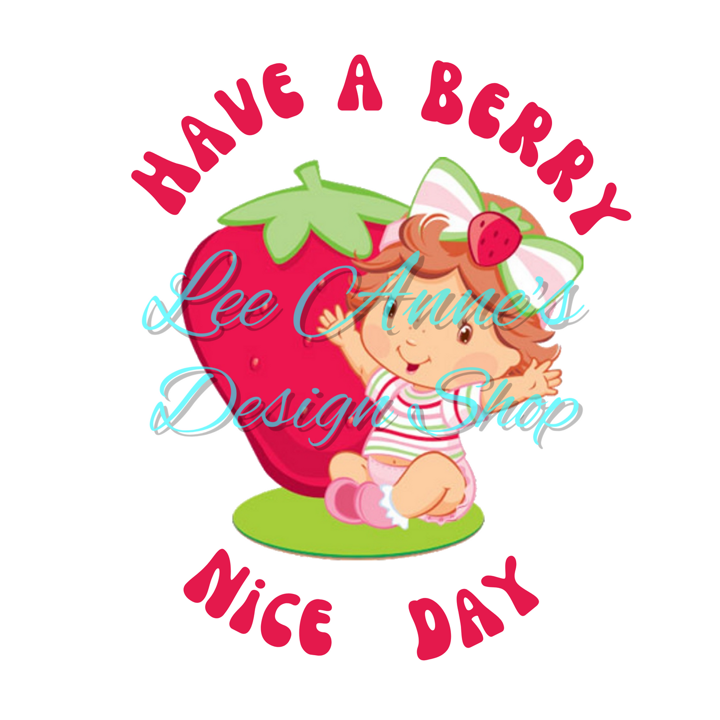 Limited Strawberry girl Sublimation