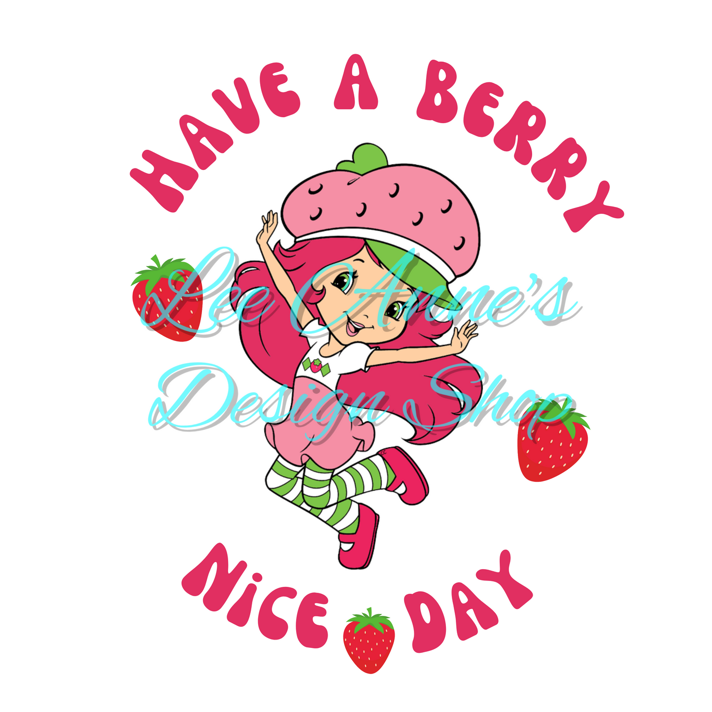 Limited Strawberry girl Sublimation