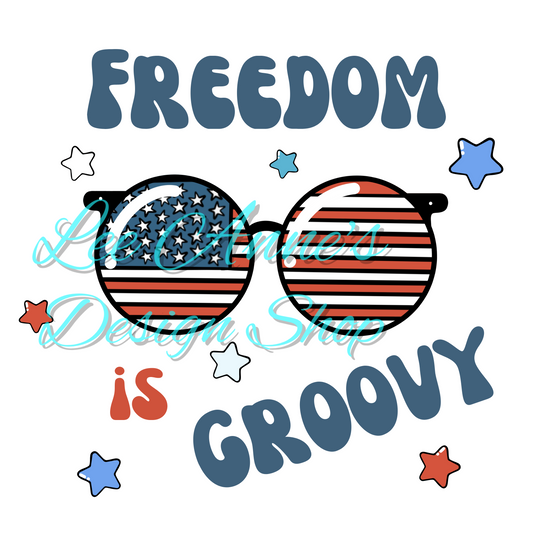 Groovy Fourth July Sublimation