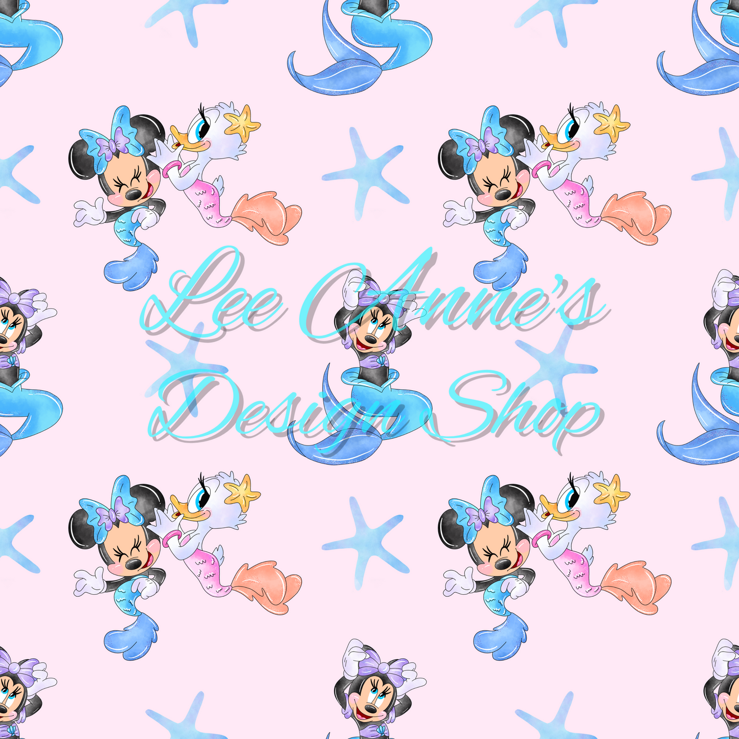 Mouse Summer Seamless