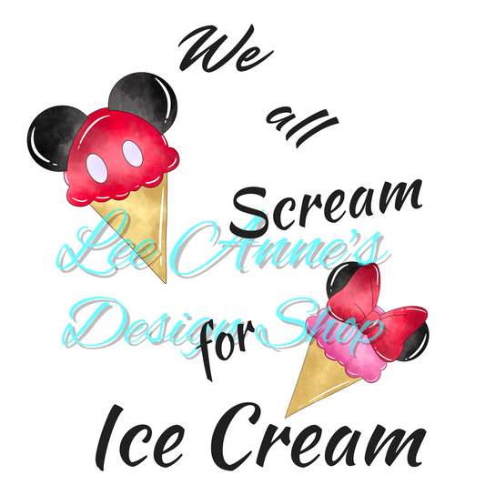 Mouse Summer Sublimation