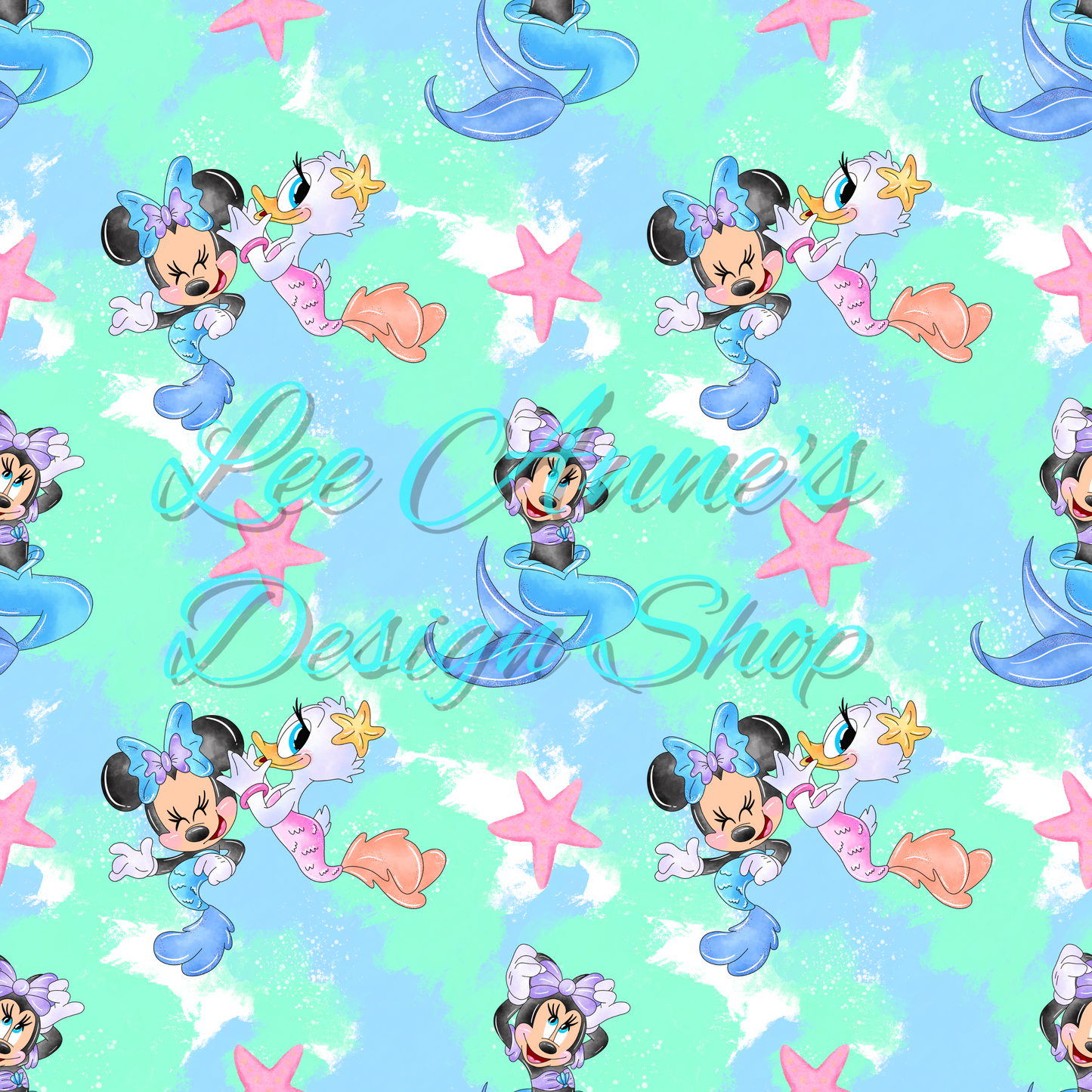 Mouse Summer Seamless