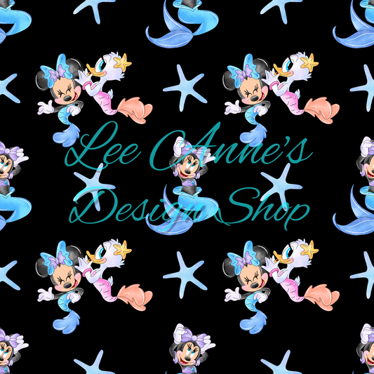 Mouse Summer Seamless