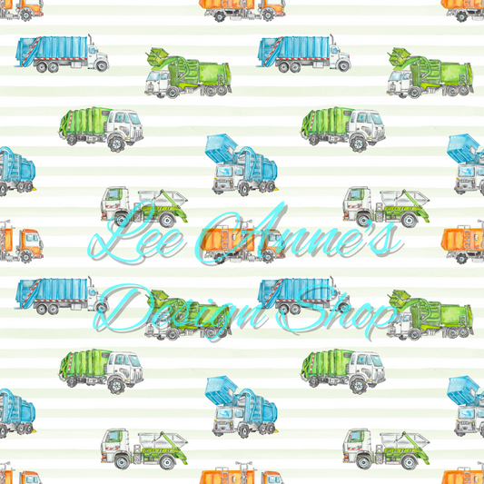 Garbage Truck Seamless