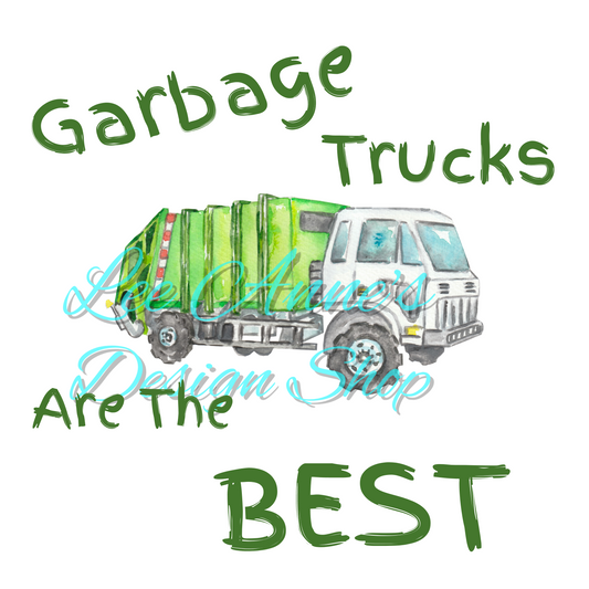 Garbage Truck Sublimation