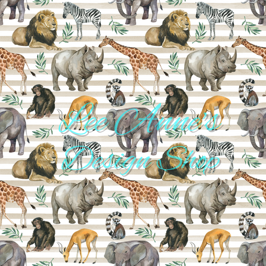 Safari Animal Seamless