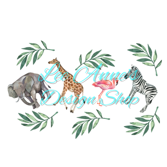Safari Animal Sublimation