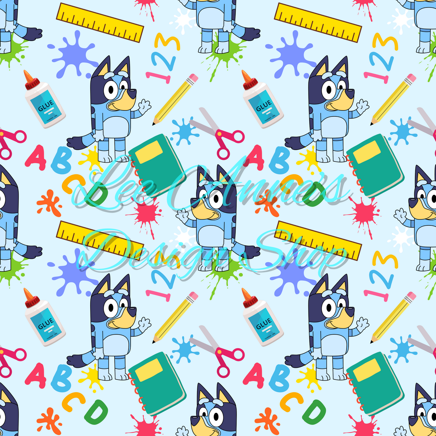 Heeler School Seamless