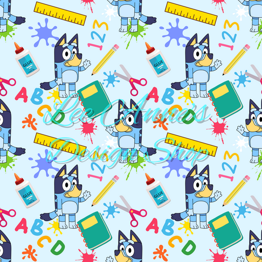 Heeler School Seamless